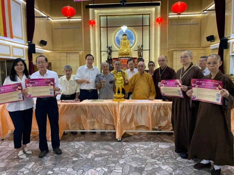 今年仍無衛塞節花車遊行　馬佛總重開浴佛供善信參與