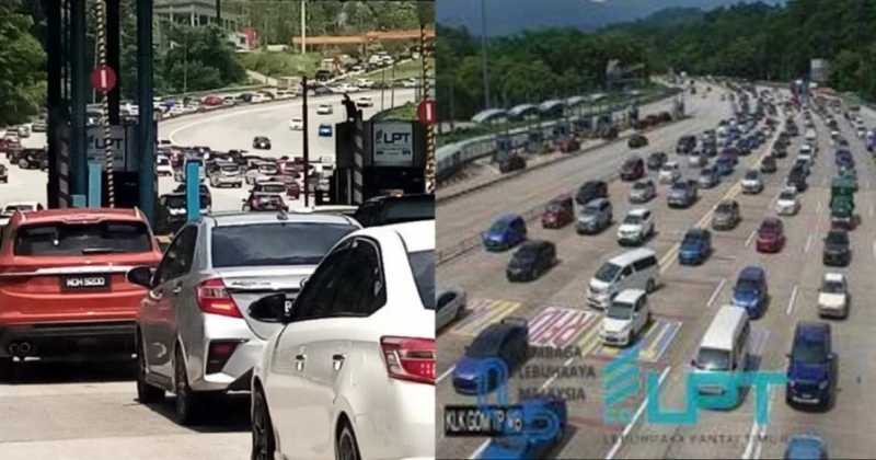 連假結束加叻大道大塞車 車龍長達25KM