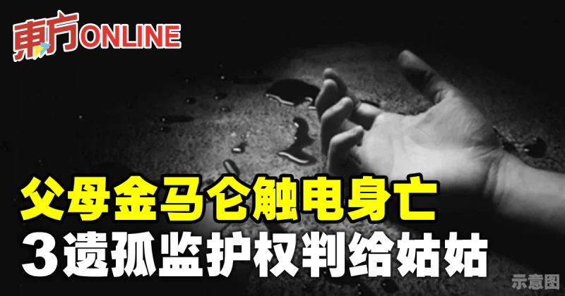 父母金馬侖觸電身亡　3遺孤監護權判給姑姑