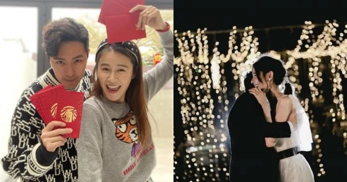 黃翠如大馬返港隔離遙望老公 蕭正楠曬婚照再放閃