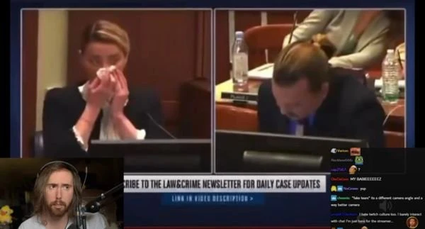 安珀赫德庭上爆哭前「先瞄鏡頭」？實況主抓包：真厲害