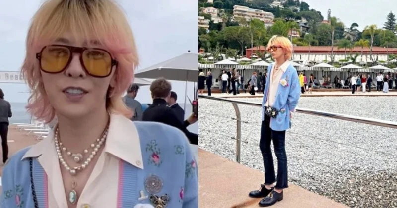 G-Dragon回歸首露面　「頰凹腿細」惹粉絲憂心：太瘦了