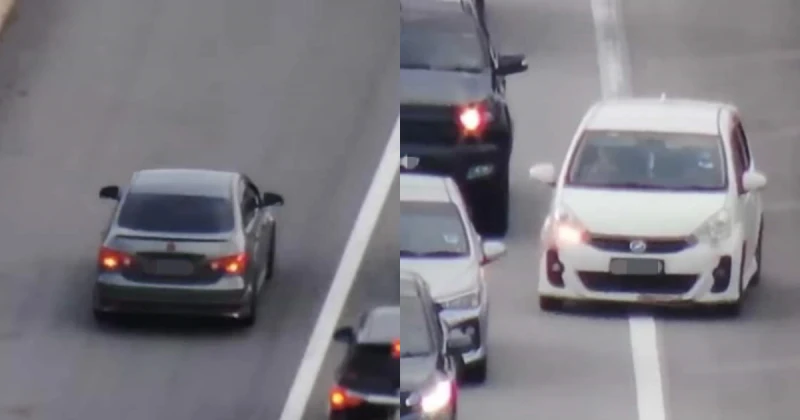 車輛違規濫用緊急車道　警無人機監察逐個捉