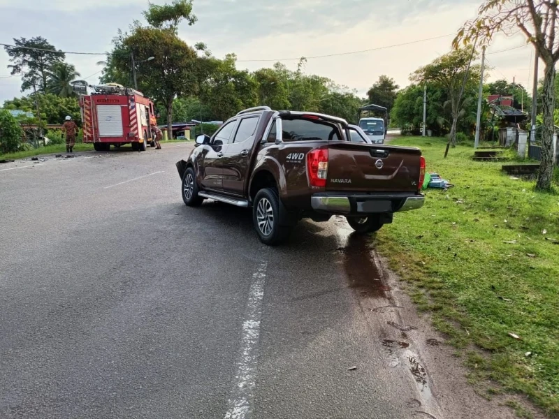 疑失控駛入反方向車道　四驅車撞上威拉釀2人重傷