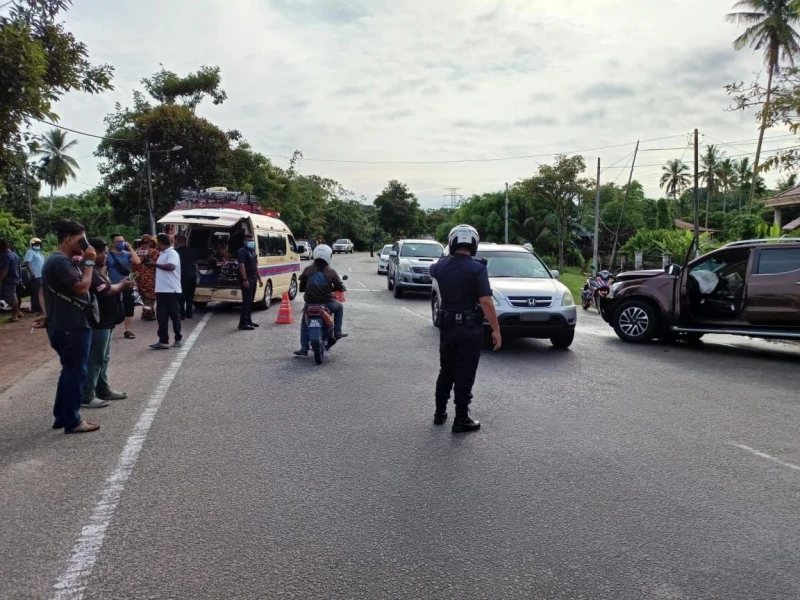 疑失控駛入反方向車道　四驅車撞上威拉釀2人重傷