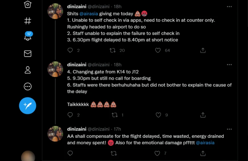 無法自助登機航班延誤逾3小時  乘客：亞航應賠償！