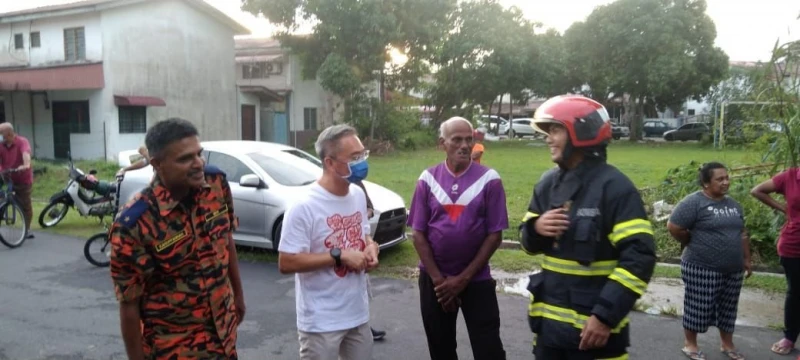 4天內2宗住家失火　邱培棟撥2萬助4災戶