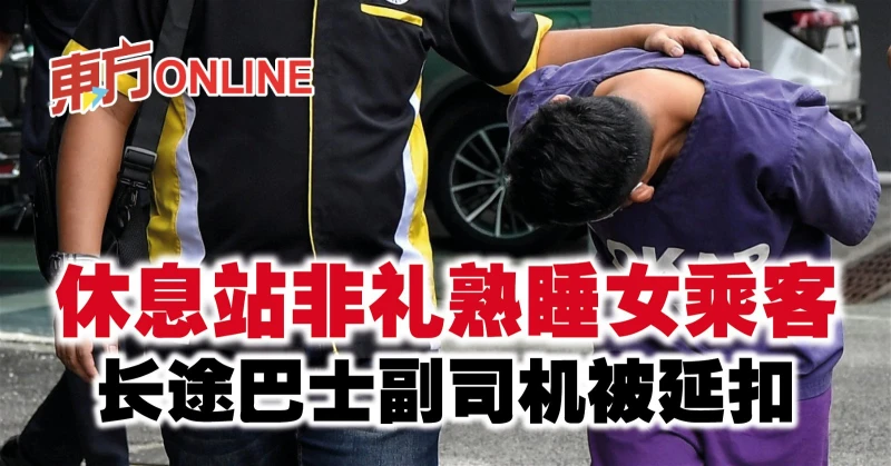 休息站非禮熟睡女乘客　長途巴士副司機被延扣