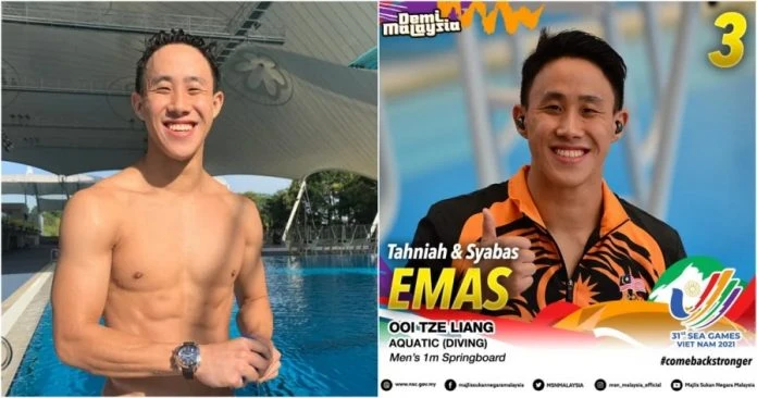 【河內東運會】大馬第3金入袋! 黃茲梁男子個人1公尺跳板封王