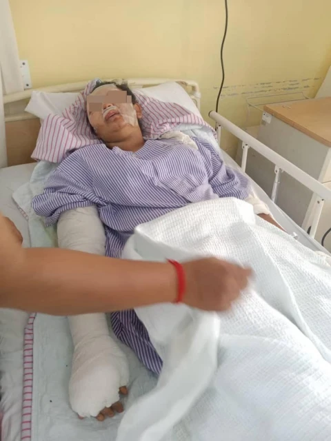 【高淵排屋煤氣爆炸案】 傷者：開門嗅到煤氣味　5人隨即被火氣震彈出門外