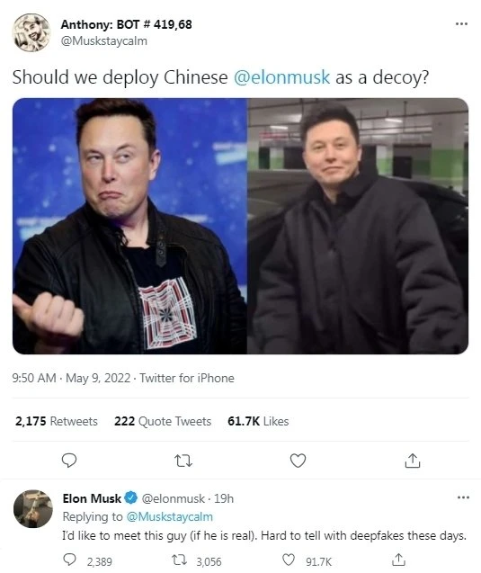 酷似馬斯克…中國男走紅　本尊：我想見他