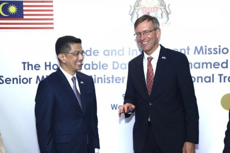 阿茲敏訪美引資料獲146億投資 大馬希望與美國恢復TIFA協議