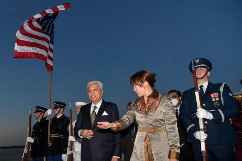 首相抵達華盛頓 出席東協美國特別峰會