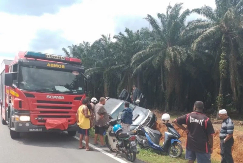 疑心臟病發　36歲男子貨卡撞路旁斃命