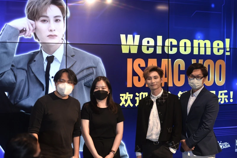 Isaac加盟新公司成蔡恩雨師弟　矢言要帶IN21T來馬開演唱會！