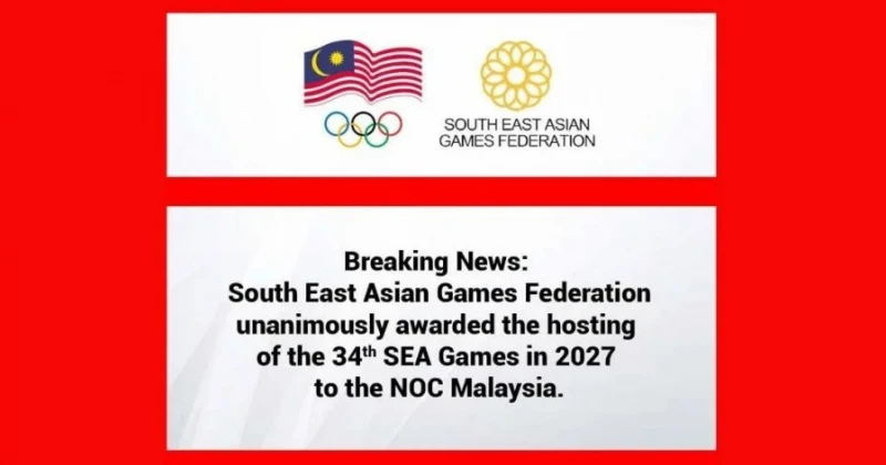 大馬獲得2027年東運會主辦權