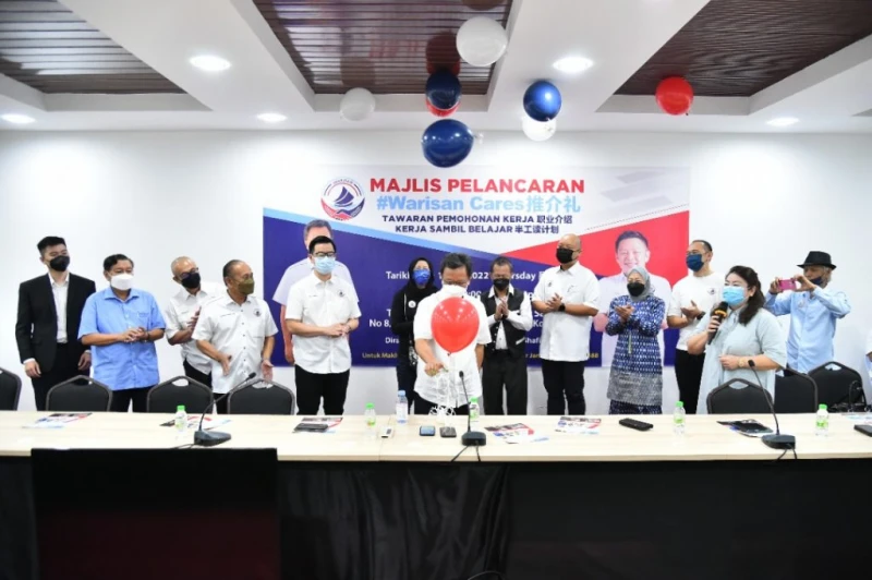 民興黨Warisan Care計劃 助年輕人半工讀就業