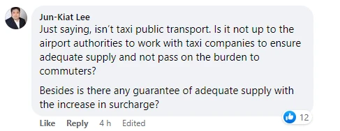 樟宜機場上調德士附加費 試圖吸引德士司機前去載客