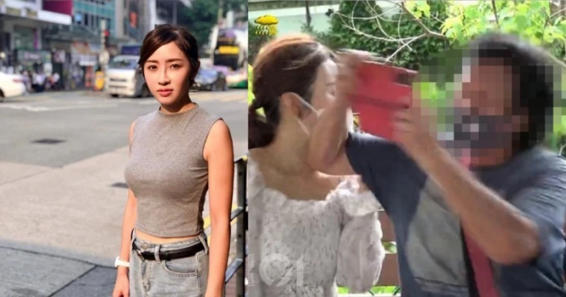 《東張西望》女神主持人採訪老鼠屋遇襲 慘遭手推車攻擊手肘狠撞