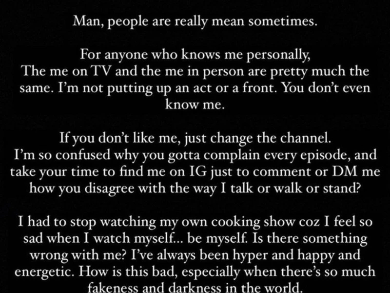 疑遭酸民攻擊情緒低落　姜麗文發文控訴：不喜歡我就轉台！