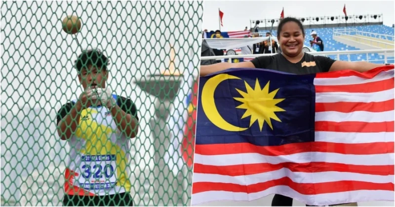 秀捷秀美分挫泰國宿敵 大馬重奪男女鏈球金牌