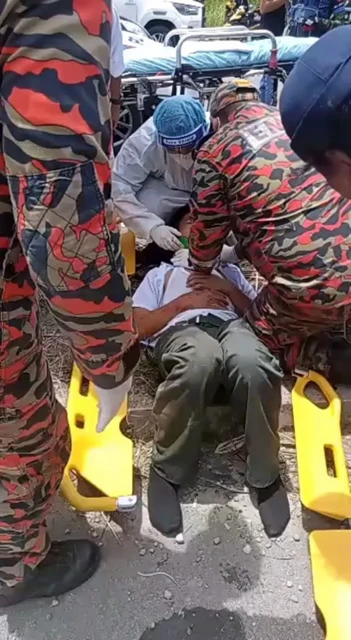 與四驅車碰撞 學巴4人受傷送醫