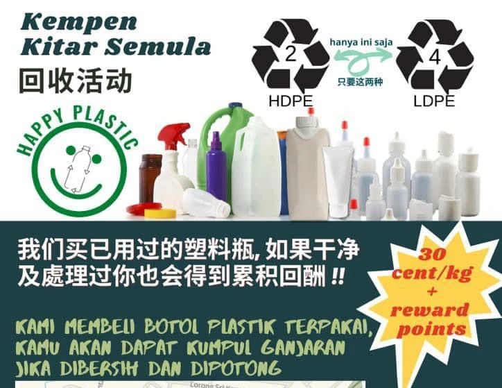 水瓶飯盒別丟!MRC流動再循環中心 收購廢塑膠品再生