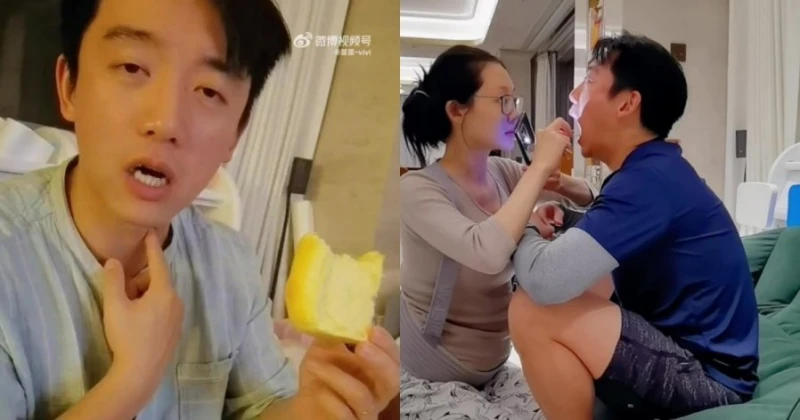 男星被魚刺卡喉痛苦24小時 求醫無效竟靠妻子成功夾出來