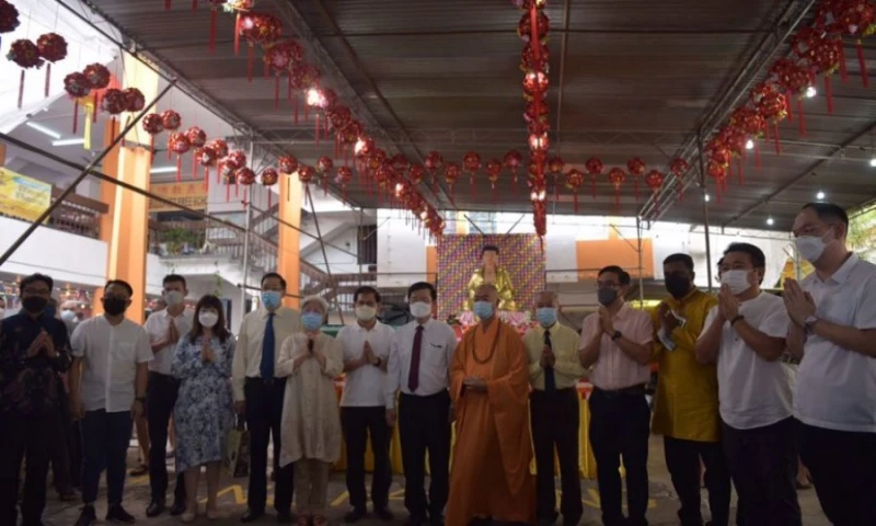 曹觀友感謝佛教團體 疫情期間援助有需人士