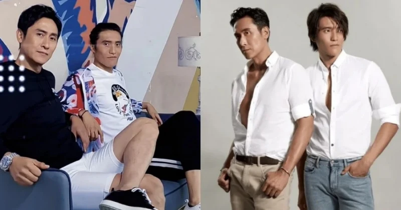 馬德鍾與24歲兒子神同步拍片 網驚嘆:爸爸帥太多