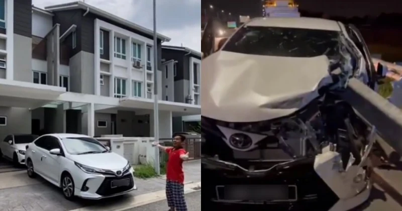 等了一年駕一周新車卻車禍報銷 青年劫後餘生:還好當時沒載人