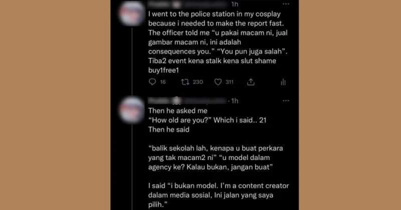 不堪被粉絲騷擾穿Cosplay服報案　Coser指稱遭警諷刺羞辱