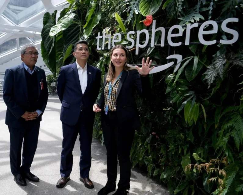 亞馬遜網絡服務公司來馬建數據中心 阿茲敏:加速科技轉型進程