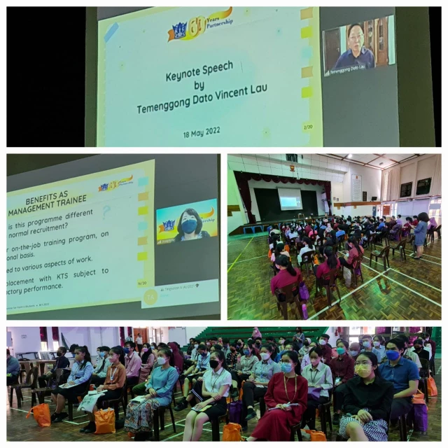 啓德行獎學金講座會 諸聖拉薩中六生線上參加