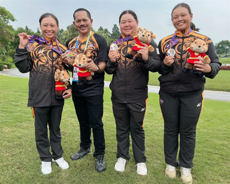 大馬高球隊今奪1金1銀