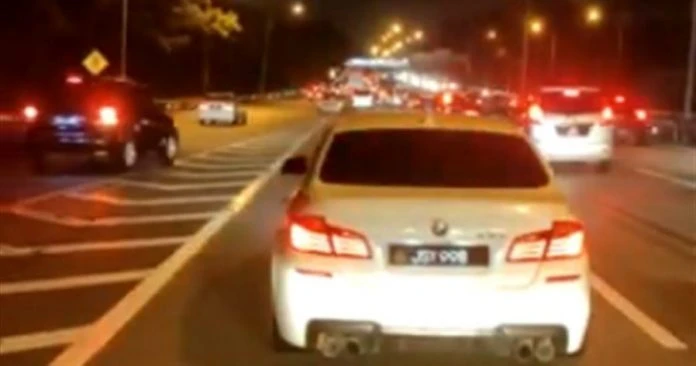 寶馬司機惡意逼停後車　警調查車主身份