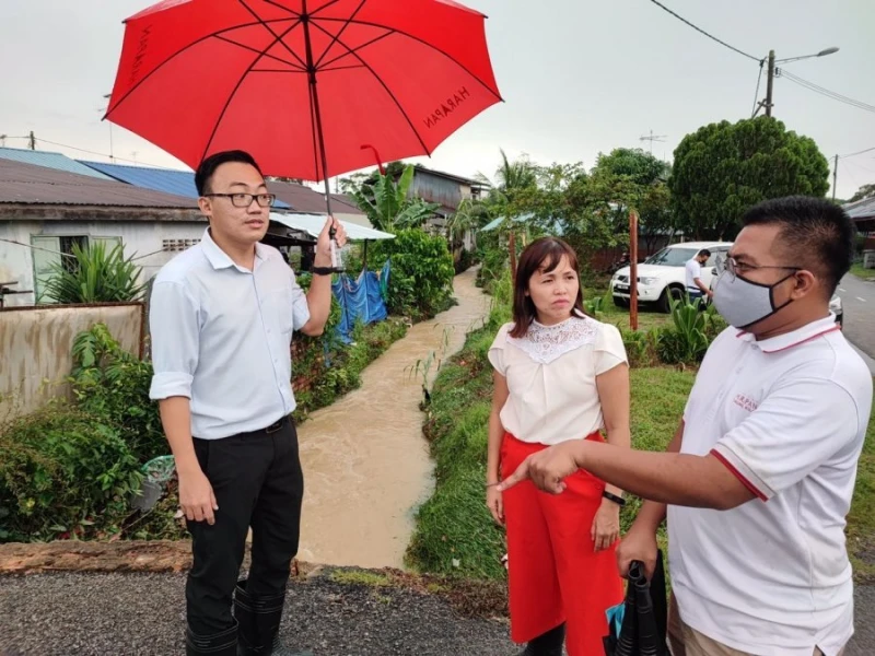 張念群促政府增撥款　解決古來逢雨必災問題