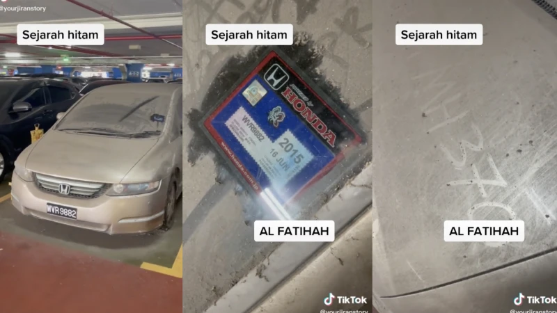 在KLIA停放超過8年車  難道是MH370乘客的轎車？