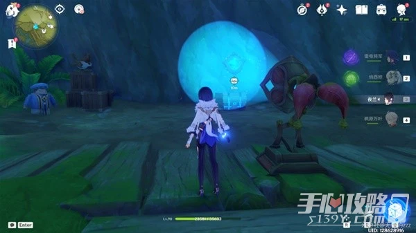 《原神》隱眾遊園地區琦光彩燈點位分享