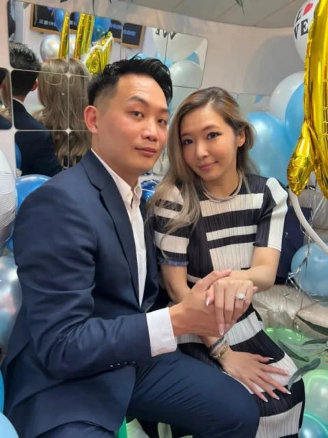 直播登記結婚時刻　Makiyo挺孕肚升格當人妻
