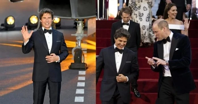 湯告魯斯牽手凱特王妃走紅毯　緋聞女友現身撐場！