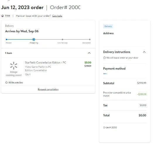 太難受了！部分玩家《星空》典藏版預購被沃爾瑪取消