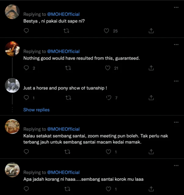 只重視出國留學生?  大馬高教部長赴英交流挨罵