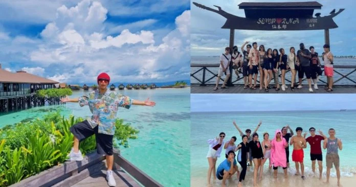 「已很久沒喝酒喝到吐了」 黃明志游沙巴 議員也邀約