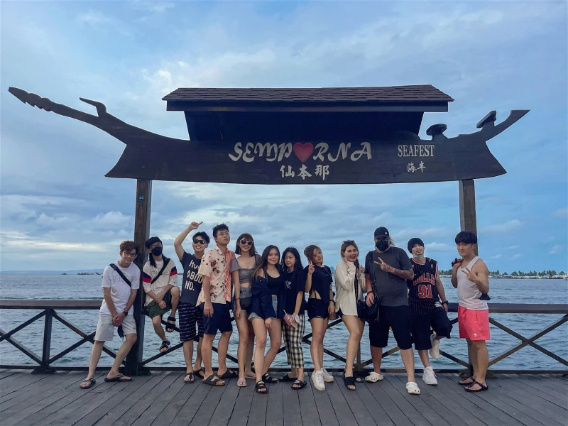 「已很久沒喝酒喝到吐了」　黃明志游沙巴 議員也邀約