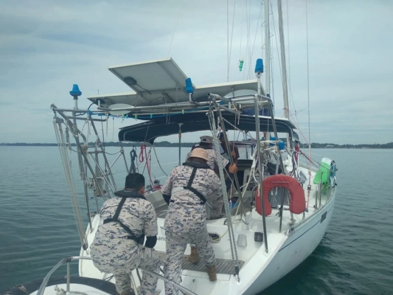 法國男子未持合法旅遊證件 　遊艇非法停泊豐盛港海域遭扣查