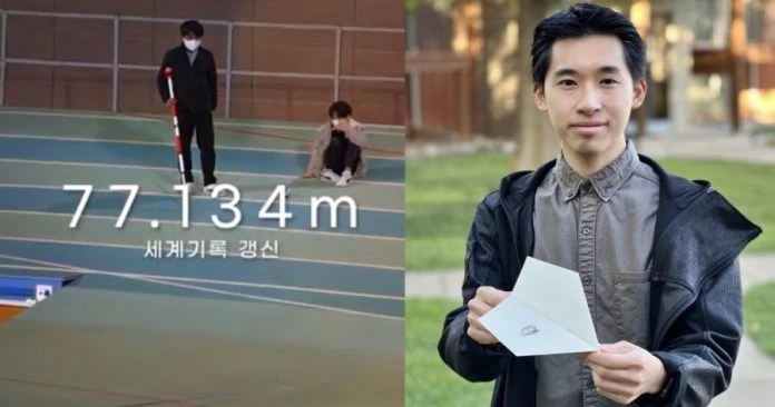 大馬出生華裔航空工程師 設計紙飛機飛出世界紀錄