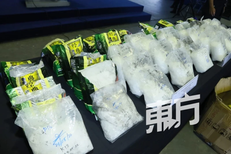 雪州警方搗破販毒集團捕4人　起獲39公斤140萬令吉冰毒