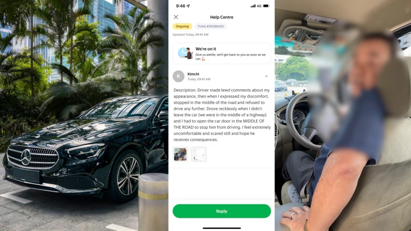 電召車司機恫言強姦  大馬女子中途逃生