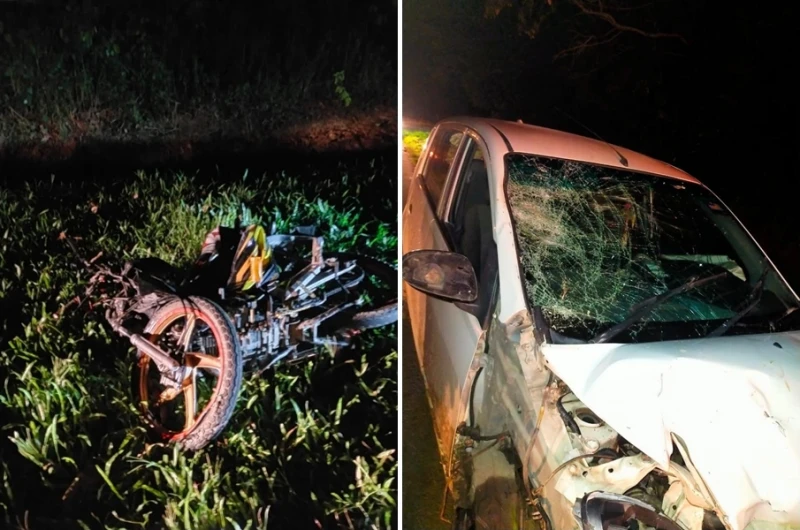 沒戴頭盔逆向行駛 摩托與車相撞騎士亡